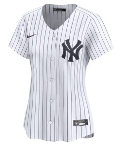 Alternative view of New York Yankees Nike Women's Home Limited Custom Jersey - White