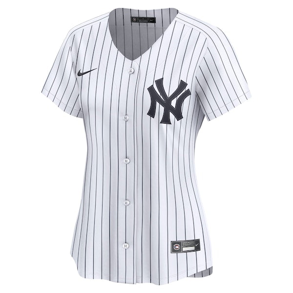 New York Yankees Nike Women's Home Limited Custom Jersey - White - Image 2