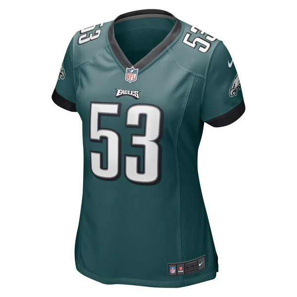Shaquille Leonard Philadelphia Eagles Nike Women's Game Jersey - Midnight Green - Image 2