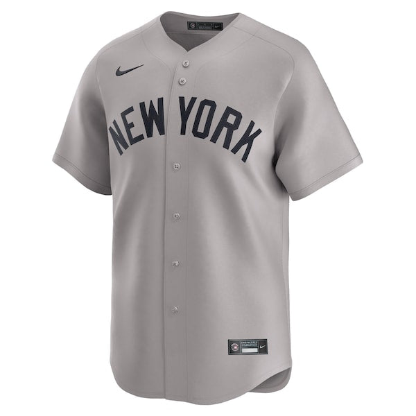 Derek Jeter New York Yankees Nike Away Limited Player Jersey - Gray/White - Image 3