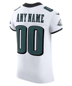 Alternative view of Philadelphia Eagles Nike Vapor F.U.S.E. Elite Custom Jersey - White