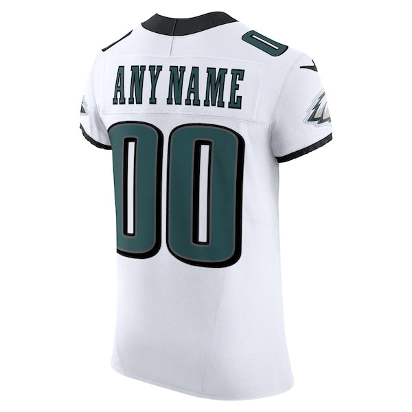 Philadelphia Eagles Nike Vapor F.U.S.E. Elite Custom Jersey - White - Image 2