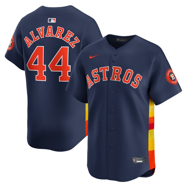 Yordan Alvarez Houston Astros Nike Alternate Limited Player Jersey?ยจC Navy