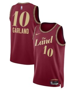 Darius Garland Cleveland Cavaliers Nike Unisex 2023/24 Swingman Jersey - Wine - City Edition