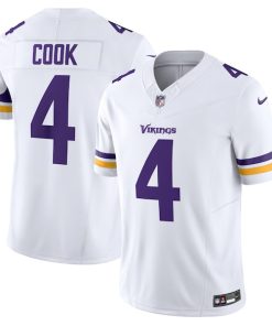 Alternative view of Dalvin Cook Minnesota Vikings Nike Vapor F.U.S.E. Limited Jersey - White/Purple