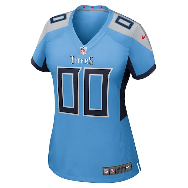 Tennessee Titans Nike Women's Alternate Custom Game Jersey - Light Blue - Image 2