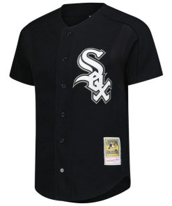 Alternative view of Paul Konerko Chicago White Sox  Authentic Batting Practice Jersey - Black