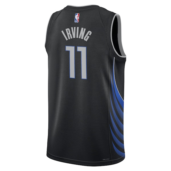 Kyrie Irving Dallas Mavericks Nike Unisex 2025/26 Swingman Jersey - Black - City Edition - Image 3