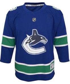 Alternative view of Vancouver Canucks Youth Replica Jersey - Blue
