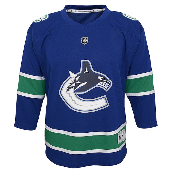 Vancouver Canucks Preschool Replica Jersey - Blue - Image 2