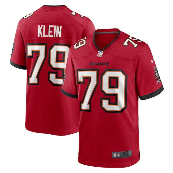 Elijah Klein Tampa Bay Buccaneers Nike Game Jersey - Red