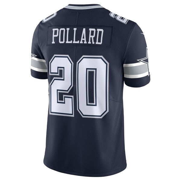Tony Pollard Dallas Cowboys Nike 2020 Vapor Limited Jersey - Navy - Image 3