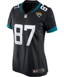 Alternative view of Keenan McCardell Jacksonville Jaguars Nike Women's Game Retired Player Jersey - Black