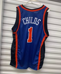 Alternative view of Chris Childs New York Knicks Starter 90¡¯s Classic Authentic Jersey - Blue