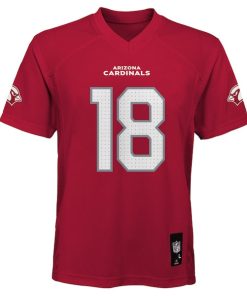 Alternative view of Marvin Harrison Jr. Arizona Cardinals Youth Replica Player Jersey - Cardinal