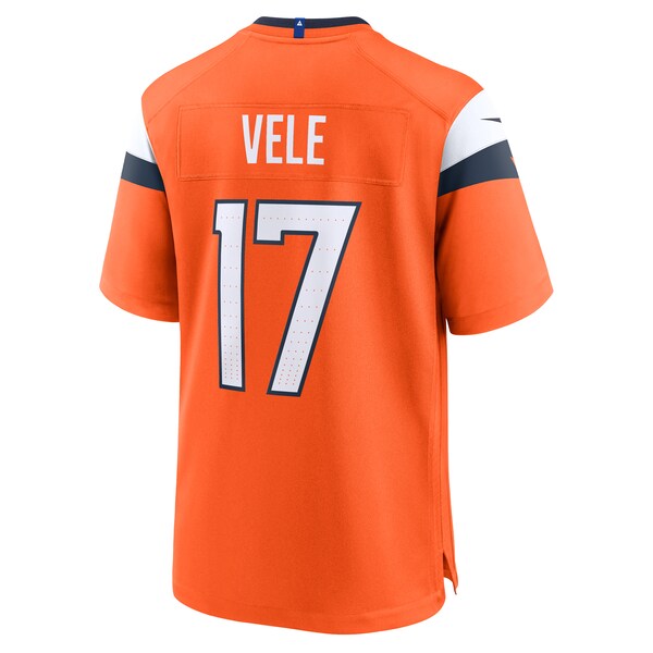 Devaughn Vele Denver Broncos Nike Team Game Jersey - Orange - Image 4