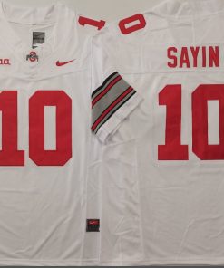 Julian Sayin NCAA Ohio State Buckeyes Nike Vapor Limited Jersey