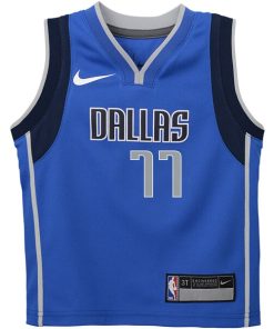 Alternative view of Luka Don?i? Dallas Mavericks Nike Toddler Swingman Player Jersey - Icon Edition - Blue