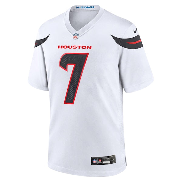 C.J. Stroud Houston Texans Nike Game Jersey - White - Image 3