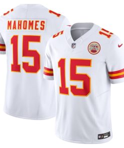 Patrick Mahomes Kansas City Chiefs Nike Vapor F.U.S.E. Limited Jersey - White/Red