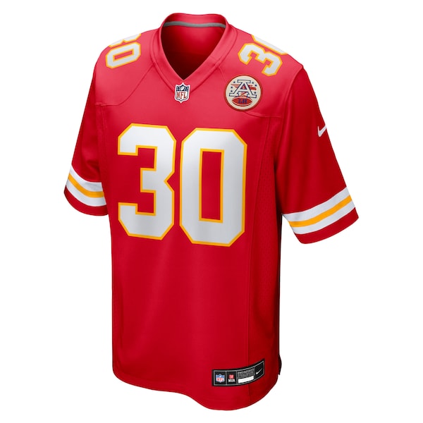 Brashard Smith Kansas City Chiefs Nike Team Game Jersey - Red - Image 2