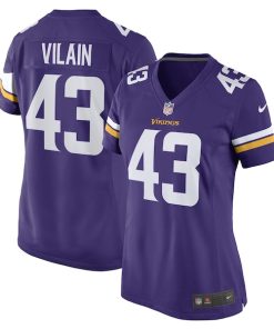 Luiji Vilain Minnesota Vikings Nike Women's Game Player Jersey - Purple
