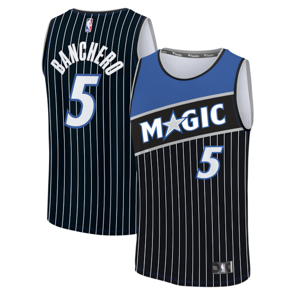 Paolo Banchero Orlando Magic Fast Break Jersey - Statement Edition - Black