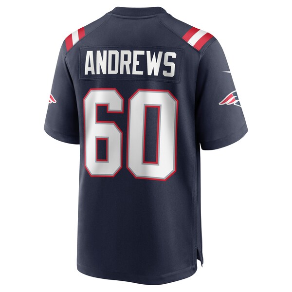 David Andrews New England Patriots Nike Game Jersey - Navy - Image 3