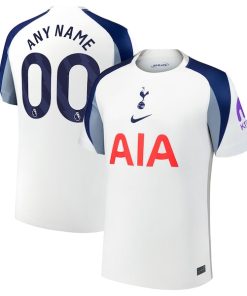 Tottenham Hotspur Nike 2025/26 Home Replica Custom Jersey - White