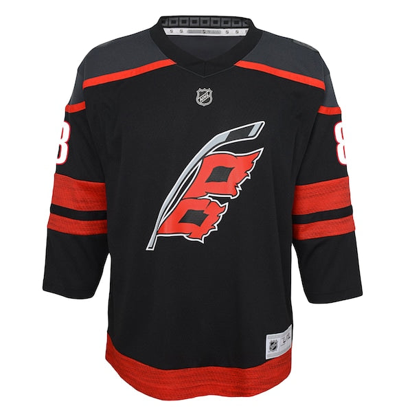 Brent Burns Carolina Hurricanes Youth Home Replica Player Jersey - Black - Image 2