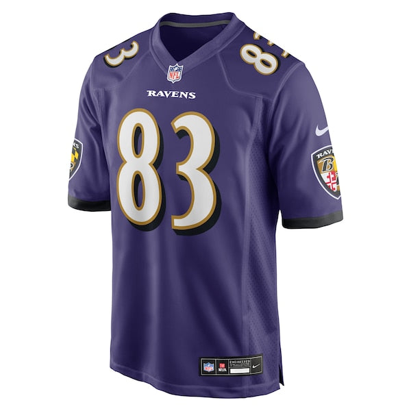 LaJohntay Wester Baltimore Ravens Nike Team Game Jersey - Purple - Image 2
