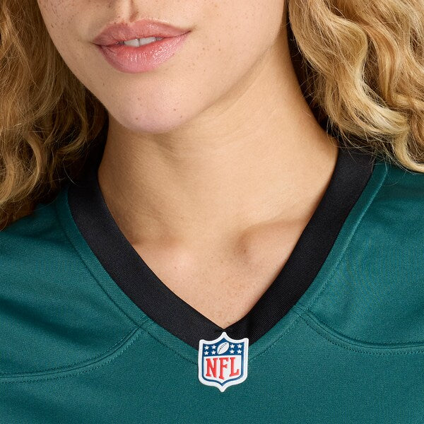 Saquon Barkley Philadelphia Eagles Nike Women's Super Bowl LIX Game Player Jersey - Midnight Green - Image 8
