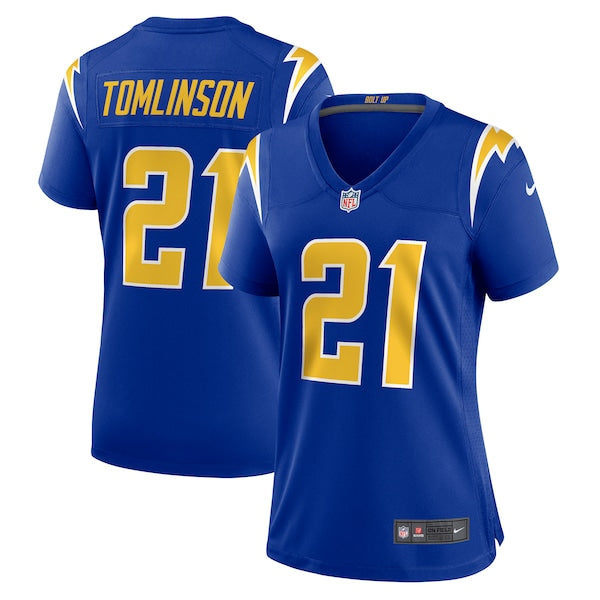 LaDainian Tomlinson Los Angeles Chargers Nike Women's Retired Game Jersey - Royal/Navy/Powder Blue - Image 2