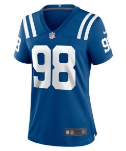 Alternative view of McTelvin Agim Indianapolis Colts Nike Women's Team Game Jersey -  Royal