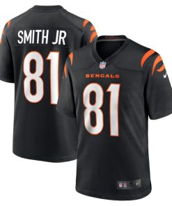 Irv Smith Jr. Cincinnati Bengals Nike Game Jersey - Black