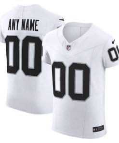 Las Vegas Raiders Nike Vapor F.U.S.E. Elite Custom Jersey - White