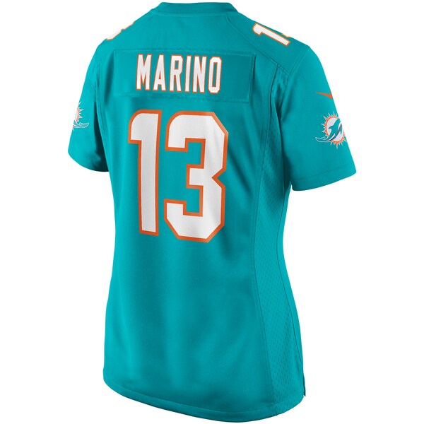 Dan Marino Miami Dolphins Nike Women's Game Retired Player Jersey - Aqua/White - Image 4