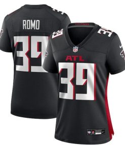 John Parker Romo Atlanta Falcons Nike Women's Team Game Jersey -  Black