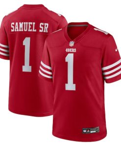 Deebo Samuel Sr San Francisco 49ers Nike Game Player Jersey - Scarlet