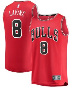 Zach LaVine Chicago Bulls  Youth Fast Break Replica Player Jersey - Icon Edition - Red
