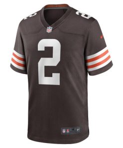 Alternative view of Amari Cooper Cleveland Browns Nike Game Jersey - Brown
