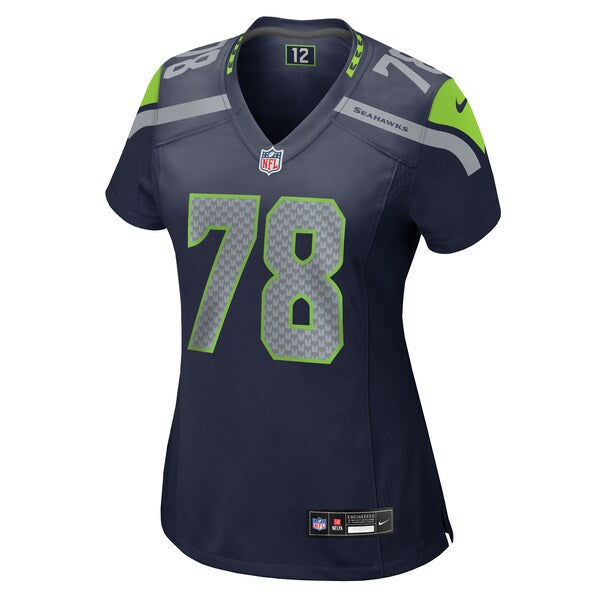 Stone Forsythe Seattle Seahawks Nike Women's Team Game Jersey - College Navy - Image 3