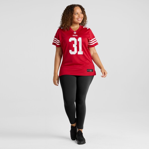 Isaac Guerendo San Francisco 49ers Nike Women's Game Jersey - Scarlet - Image 7