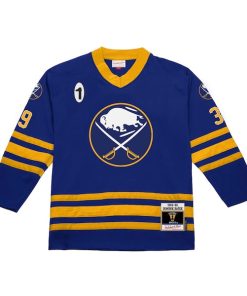 Alternative view of Dominik Hasek Buffalo Sabres  1995-96 Power Play Jersey - Royal