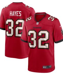 Josh Hayes Tampa Bay Buccaneers Nike  Game Jersey -  Red