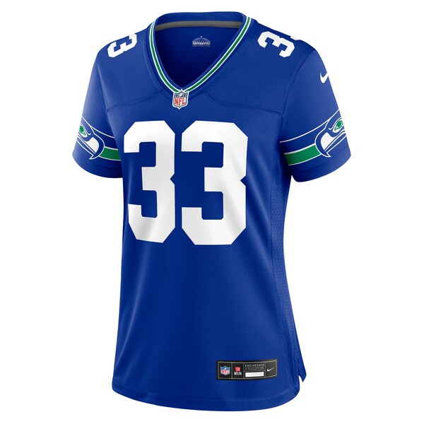 Jamal Adams Seattle Seahawks Nike Women's Throwback Player Game Jersey - Royal - Image 2
