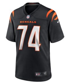 Alternative view of Max Scharping Cincinnati Bengals Nike Game Player Jersey - Black