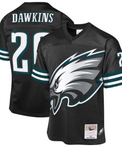 Brian Dawkins Philadelphia Eagles 2004 Throwback Fashion Jersey - Black