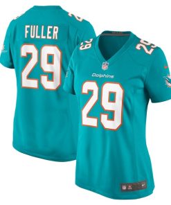 Kendall Fuller Miami Dolphins Nike Women's  Game Jersey -  Aqua
