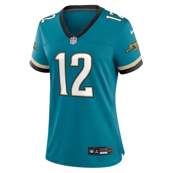Travis Hunter Jacksonville Jaguars Nike Women's Alternate 2 Prowler Throwback Game Jersey - Teal - Image 2